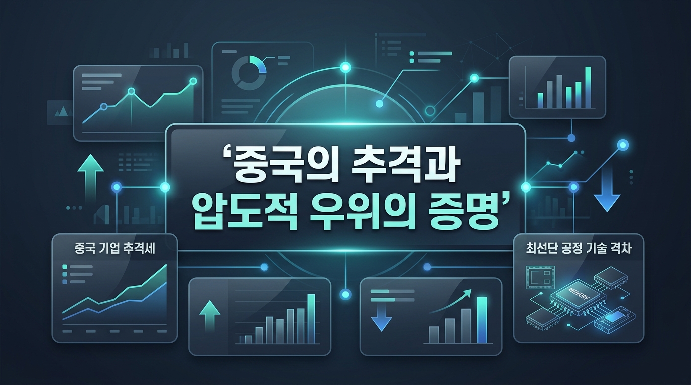 중국의 추격과 압도적 우위의 증명