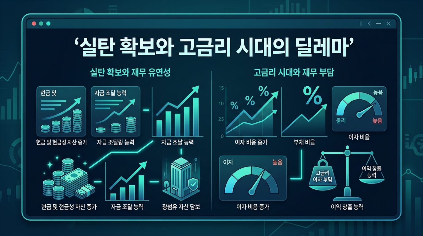 실탄 확보와 고금리 시대의 딜레마