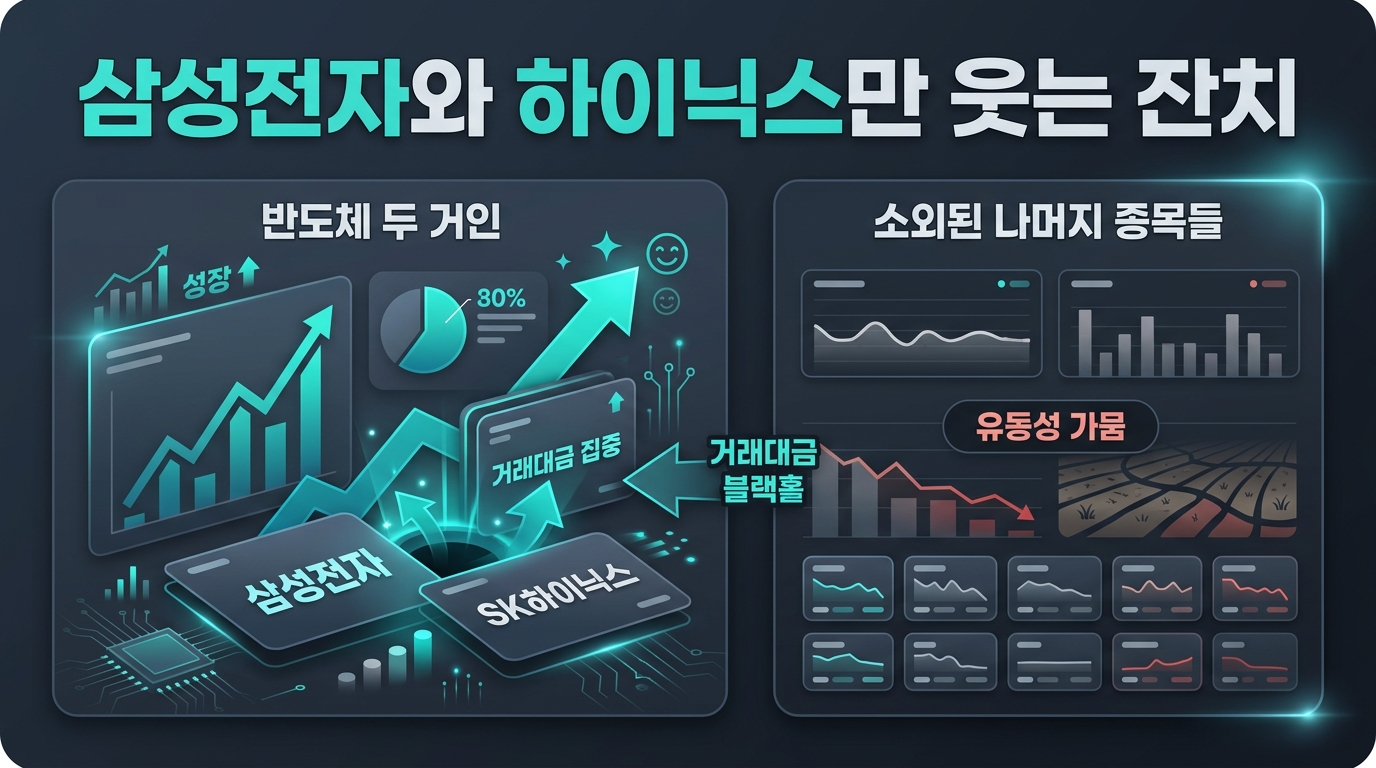 삼성전자와 SK하이닉스만 웃는 잔치