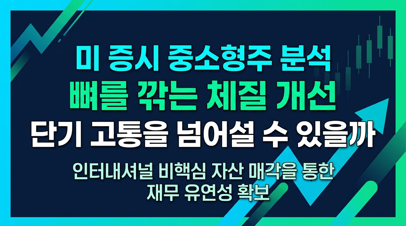미 증시 중소형주 분석: 뼈를 깎는 체질 개선, 단기 고통을 넘어설 수 있을까