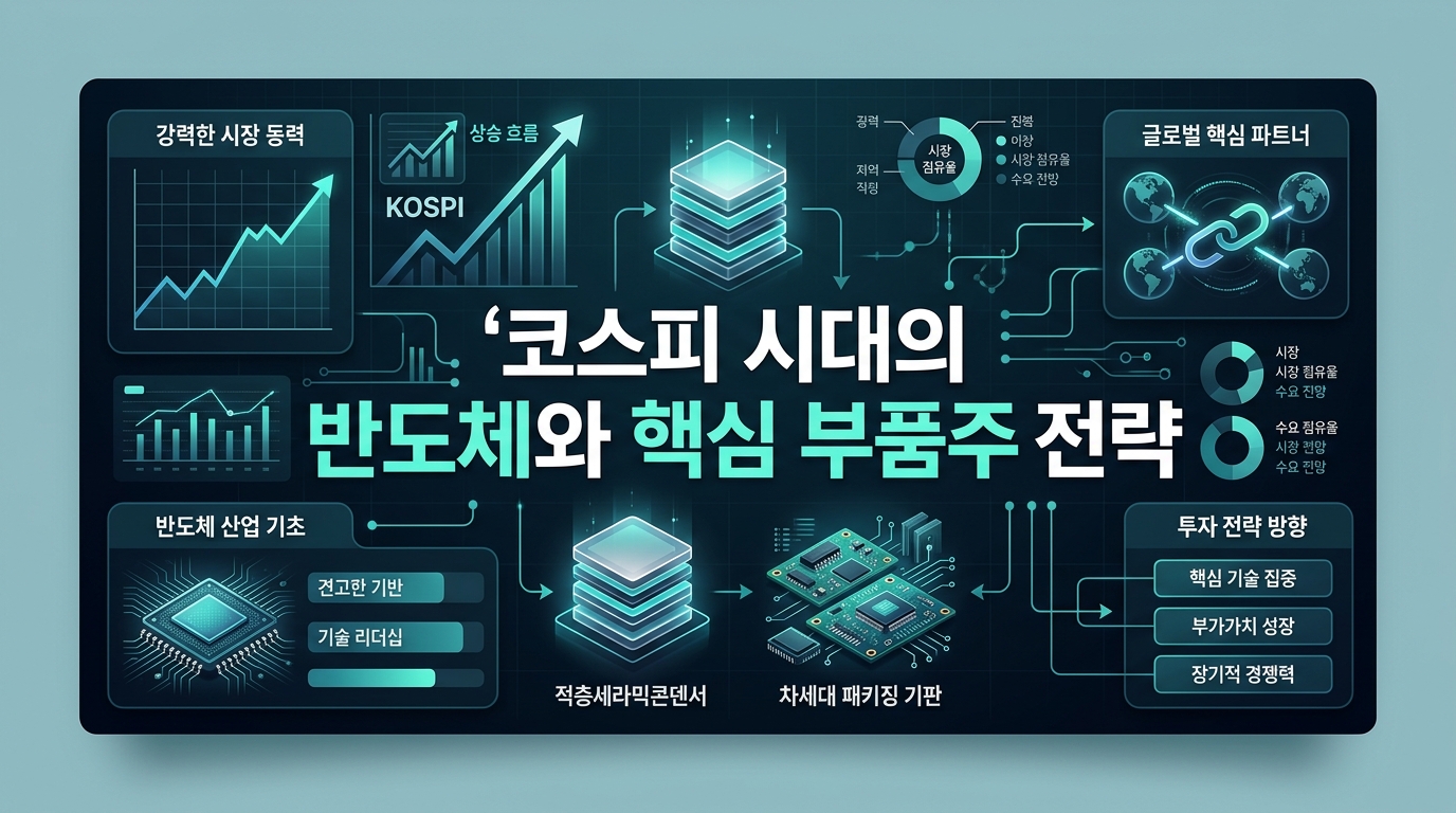 코스피 8000 시대의 반도체와 핵심 부품주 전략