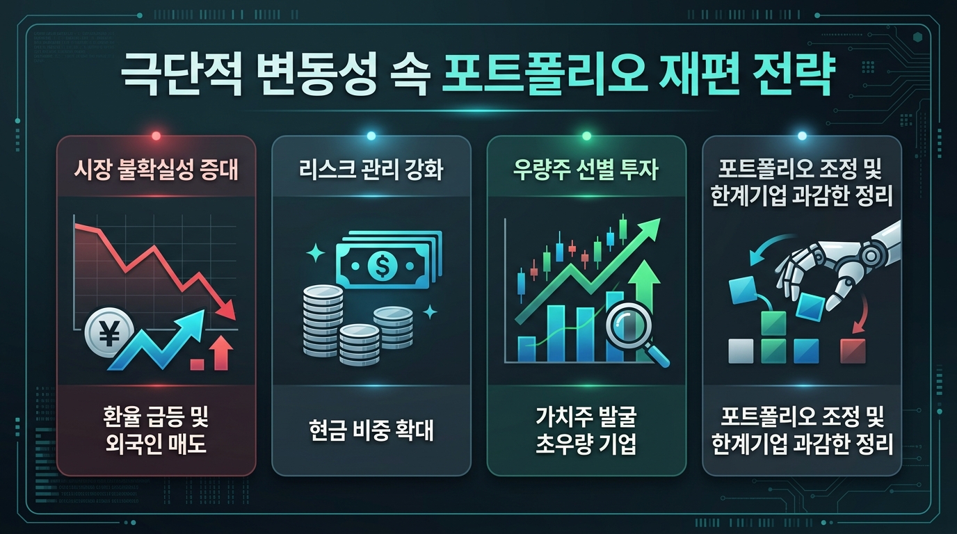 극단적 변동성 속 포트폴리오 재편 전략
