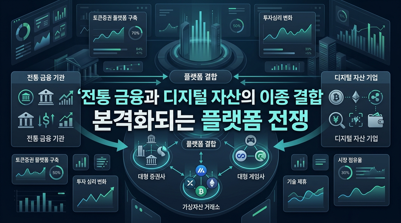 전통 금융과 디지털 자산의 이종 결합, 본격화되는 플랫폼 전쟁
