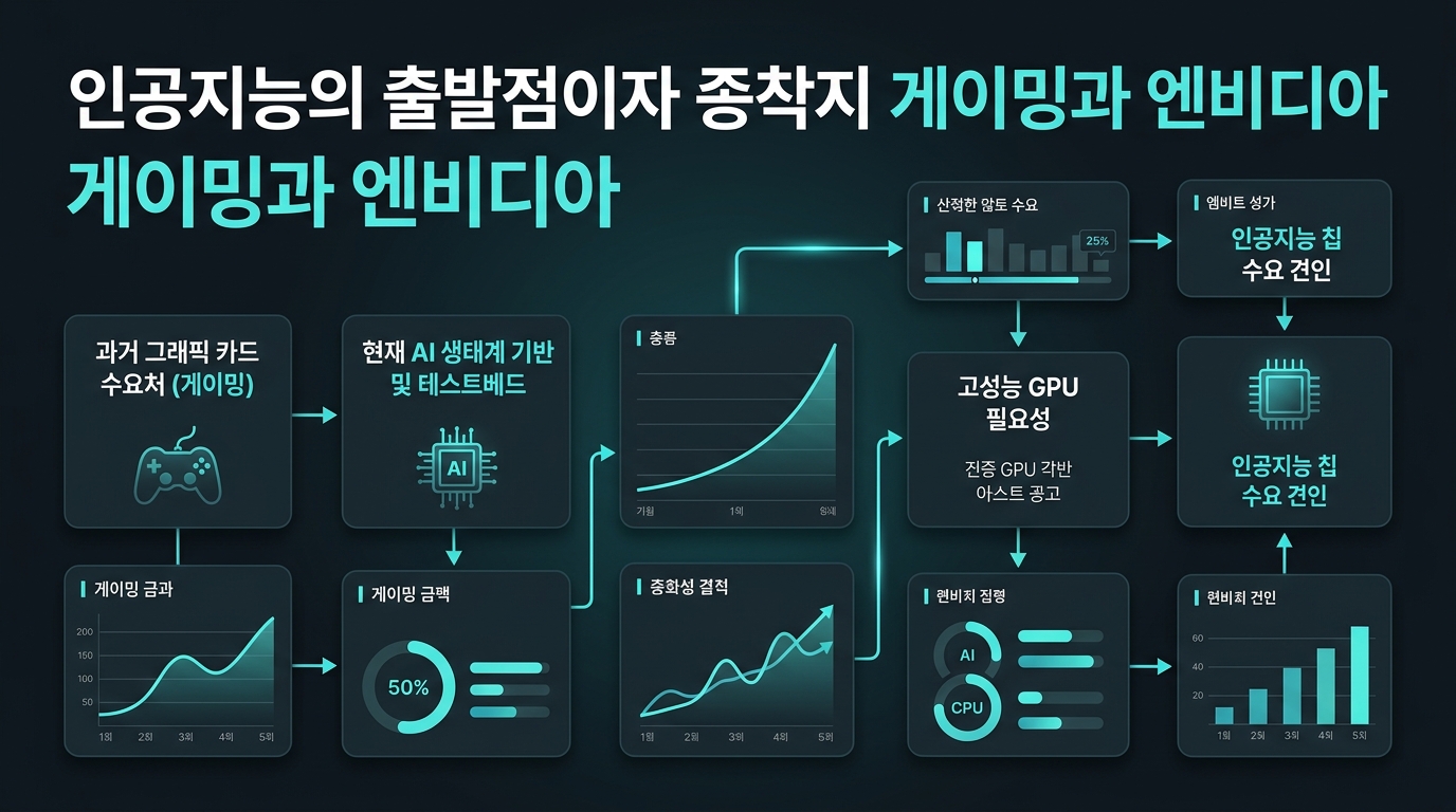 인공지능의 출발점이자 종착지, 게이밍과 엔비디아