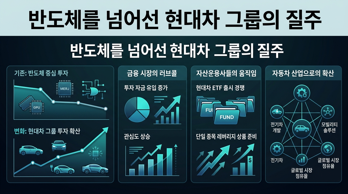 반도체를 넘어선 현대차 그룹의 질주
