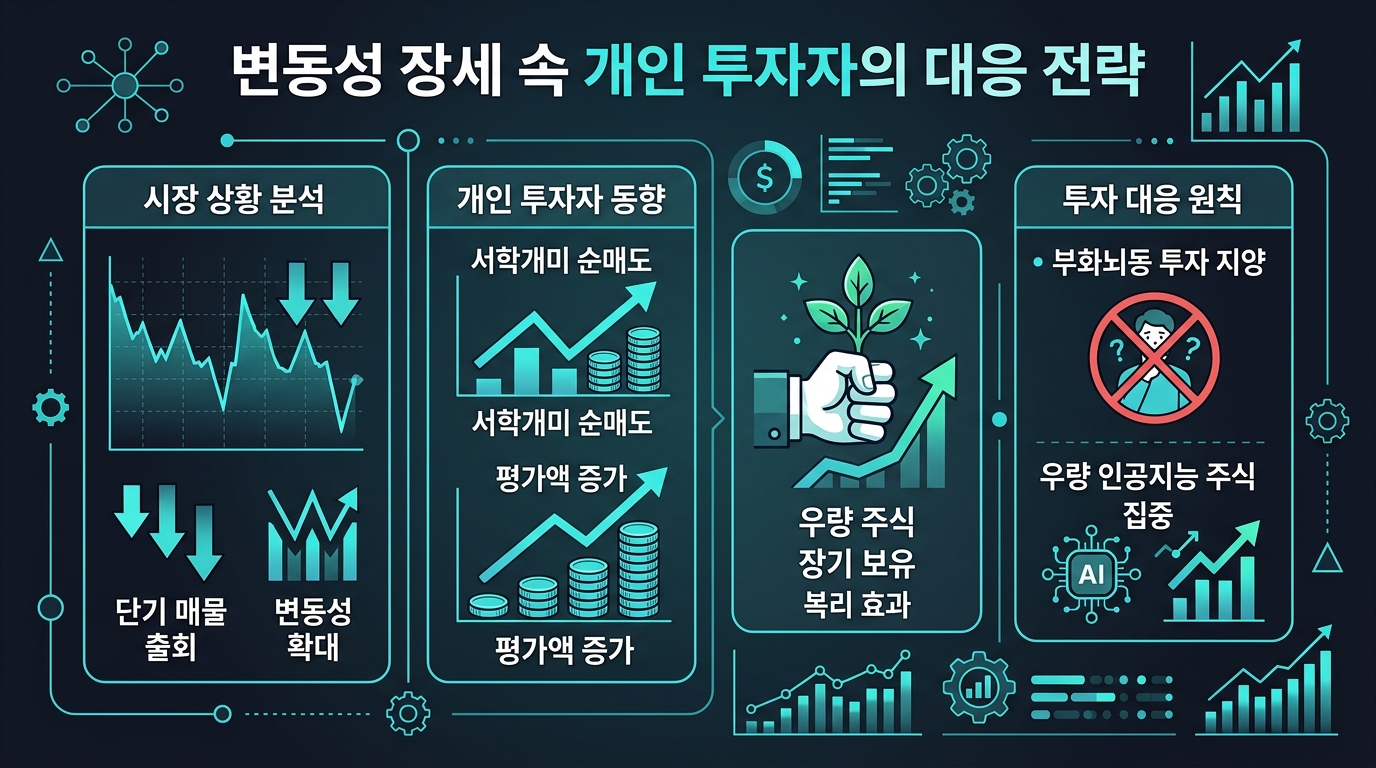 변동성 장세 속 개인 투자자의 대응 전략
