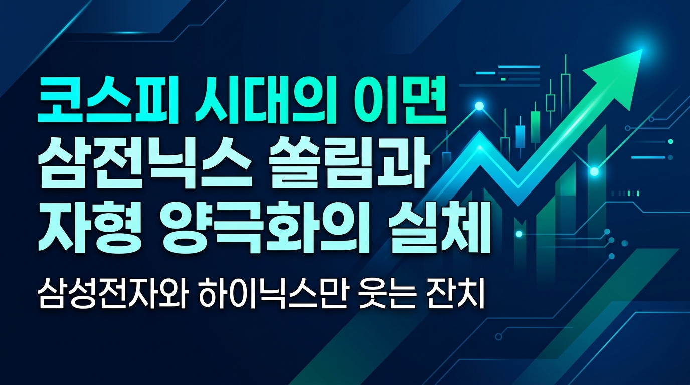코스피 8000 시대의 이면, 삼전닉스 쏠림과 K자형 양극화의 실체