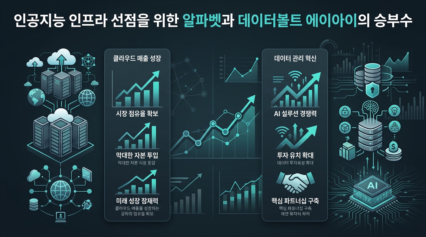 인공지능 인프라 선점을 위한 알파벳과 데이터볼트 에이아이의 승부수