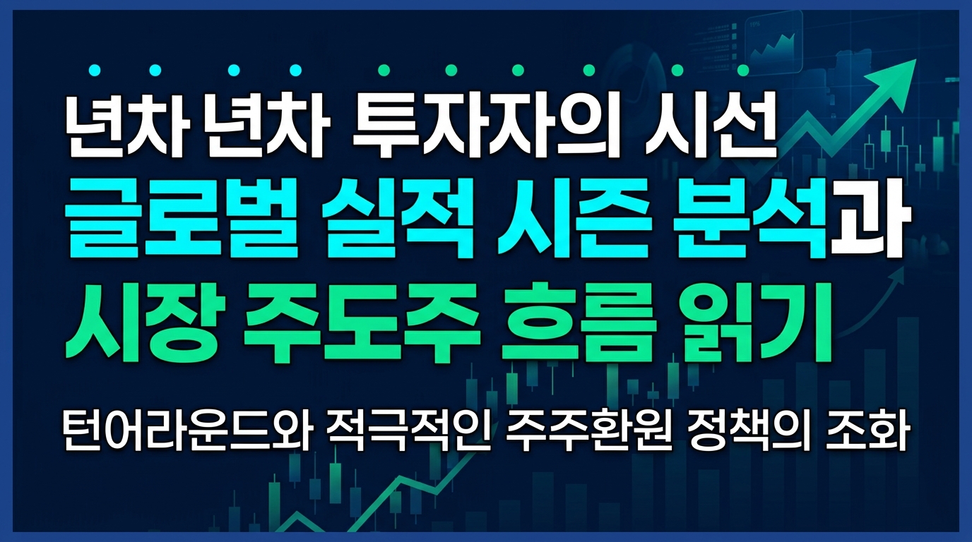 10년차 투자자의 시선 2026년 글로벌 실적 시즌 분석과 시장 주도주 흐름 읽기