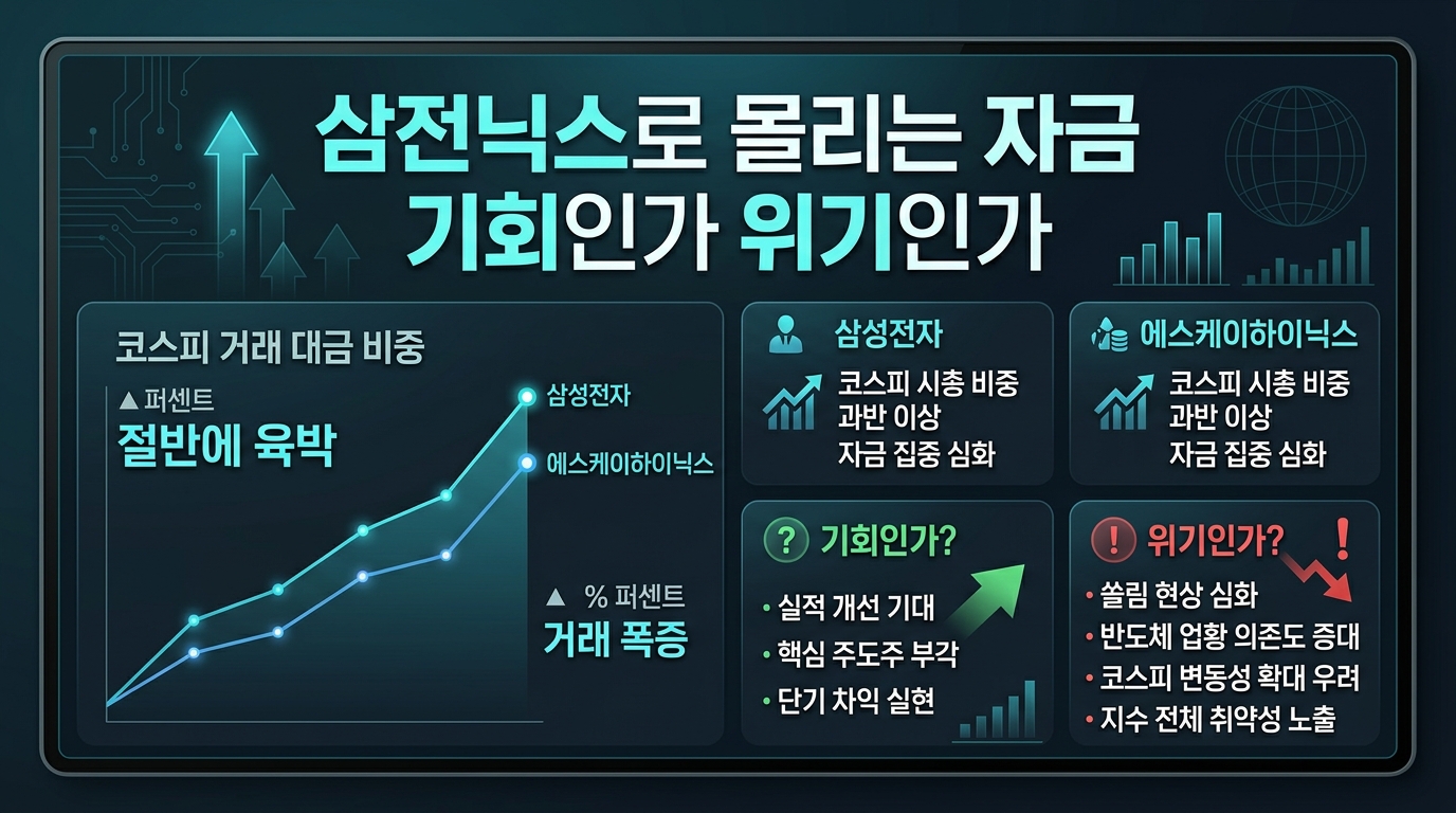 삼전닉스로 몰리는 자금, 기회인가 위기인가
