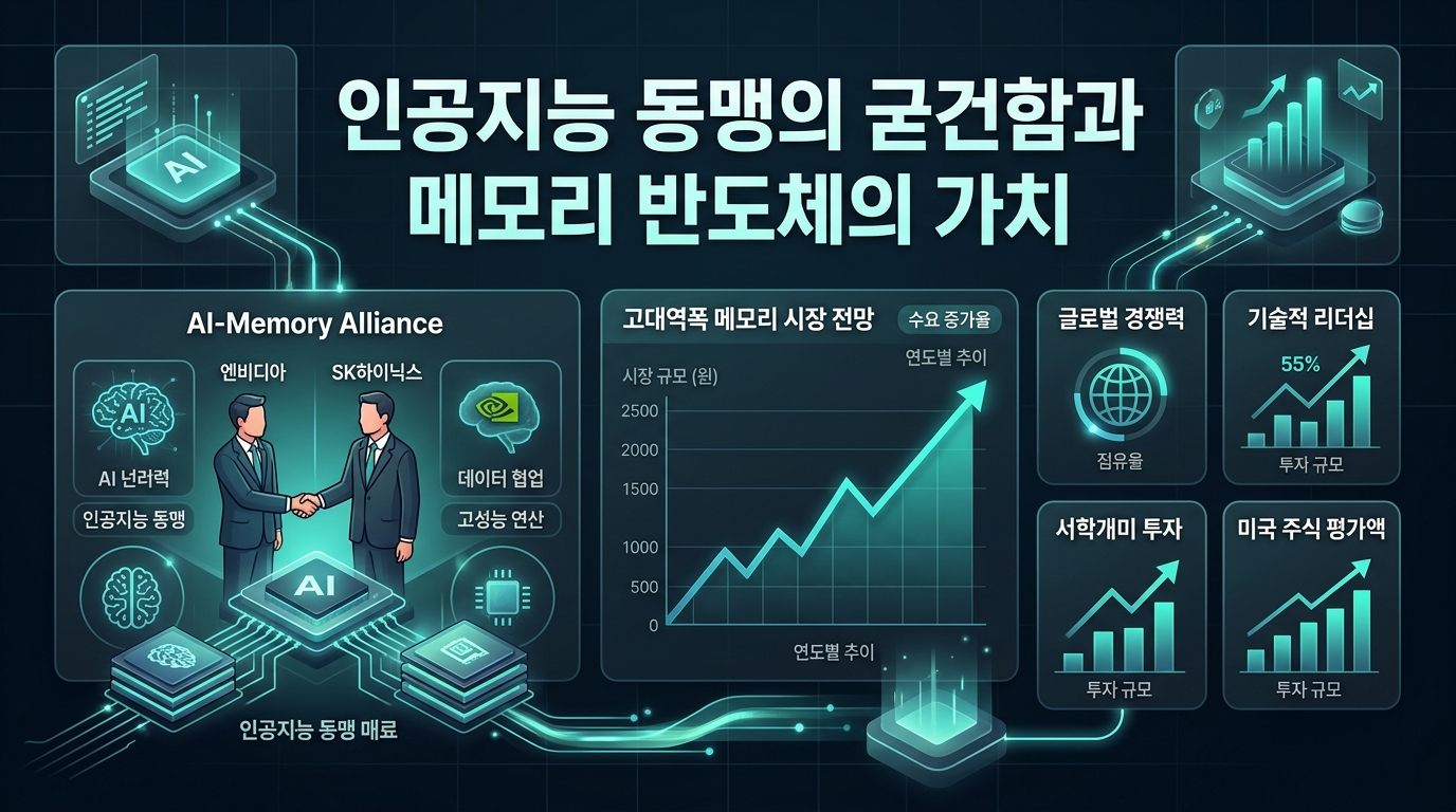 인공지능 동맹의 굳건함과 메모리 반도체의 가치