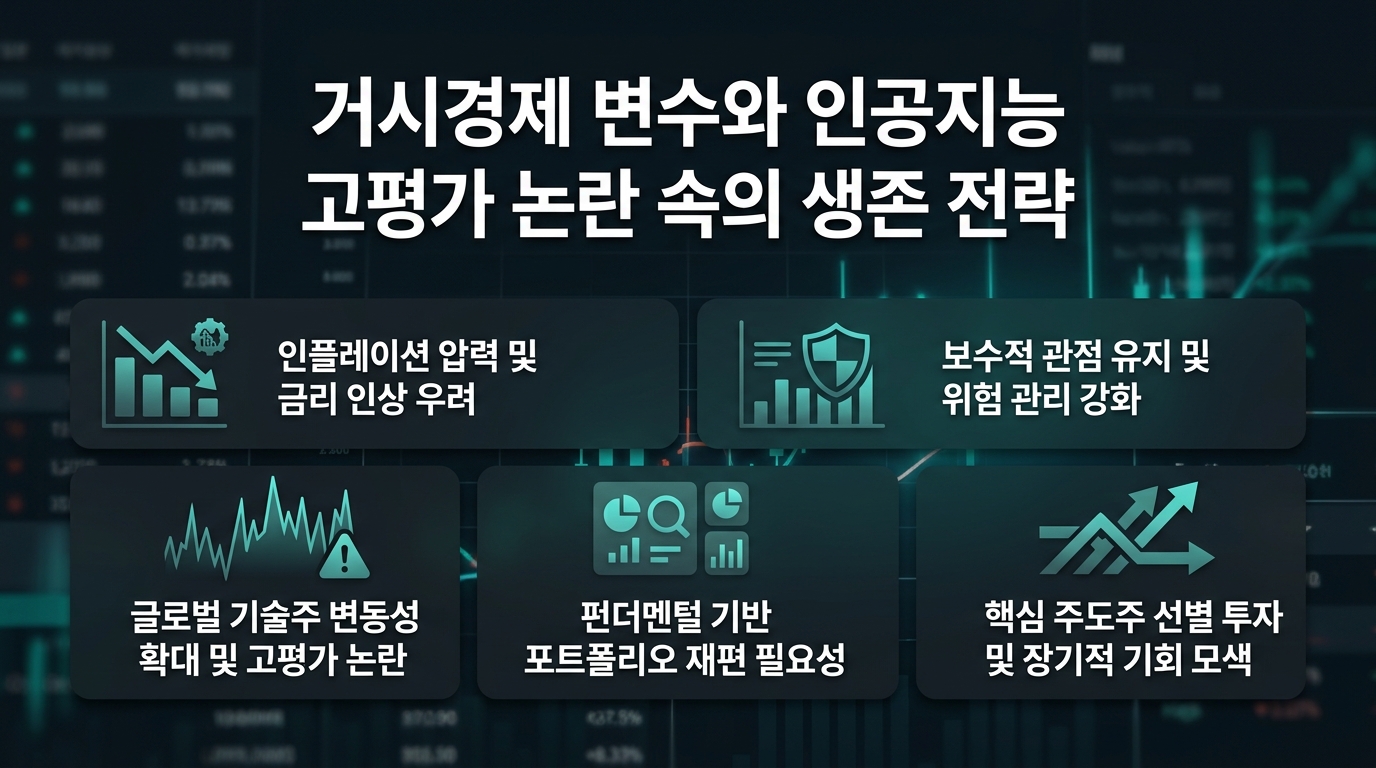 거시경제 변수와 인공지능 고평가 논란 속의 생존 전략