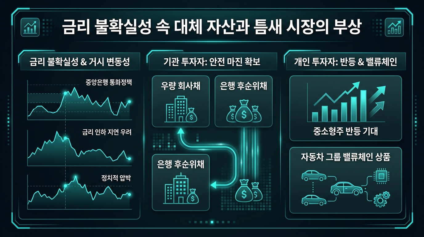 금리 불확실성 속 대체 자산과 틈새 시장의 부상