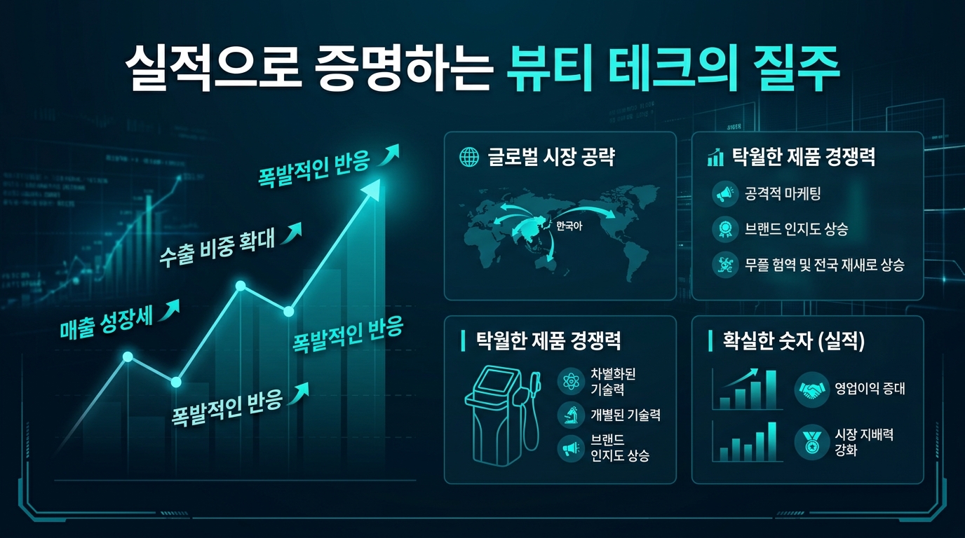 실적으로 증명하는 K뷰티 테크의 질주