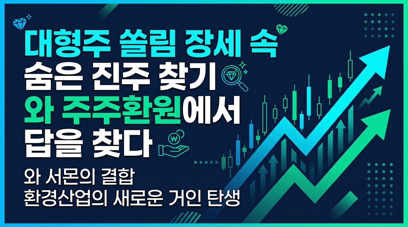 대형주 쏠림 장세 속 숨은 진주 찾기, M&A와 주주환원에서 답을 찾다