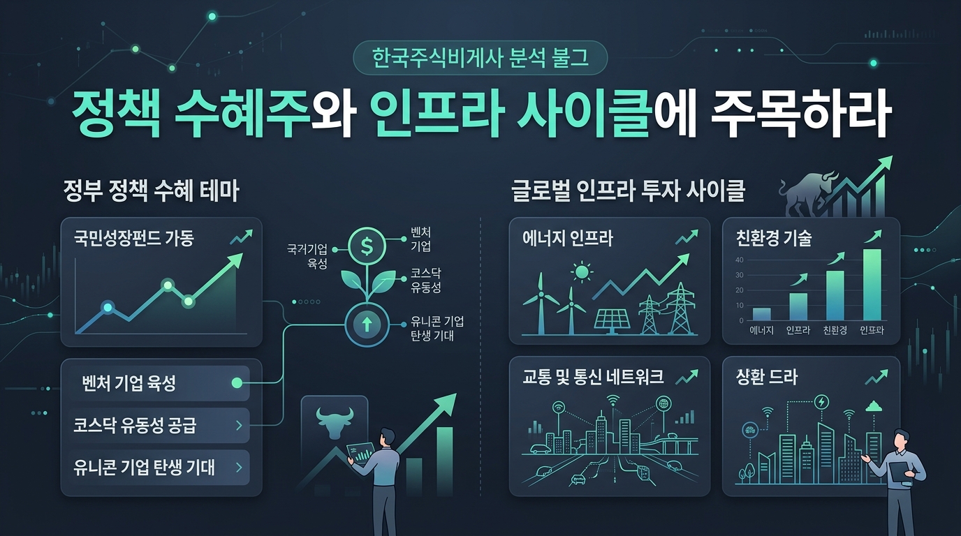 정책 수혜주와 인프라 사이클에 주목하라