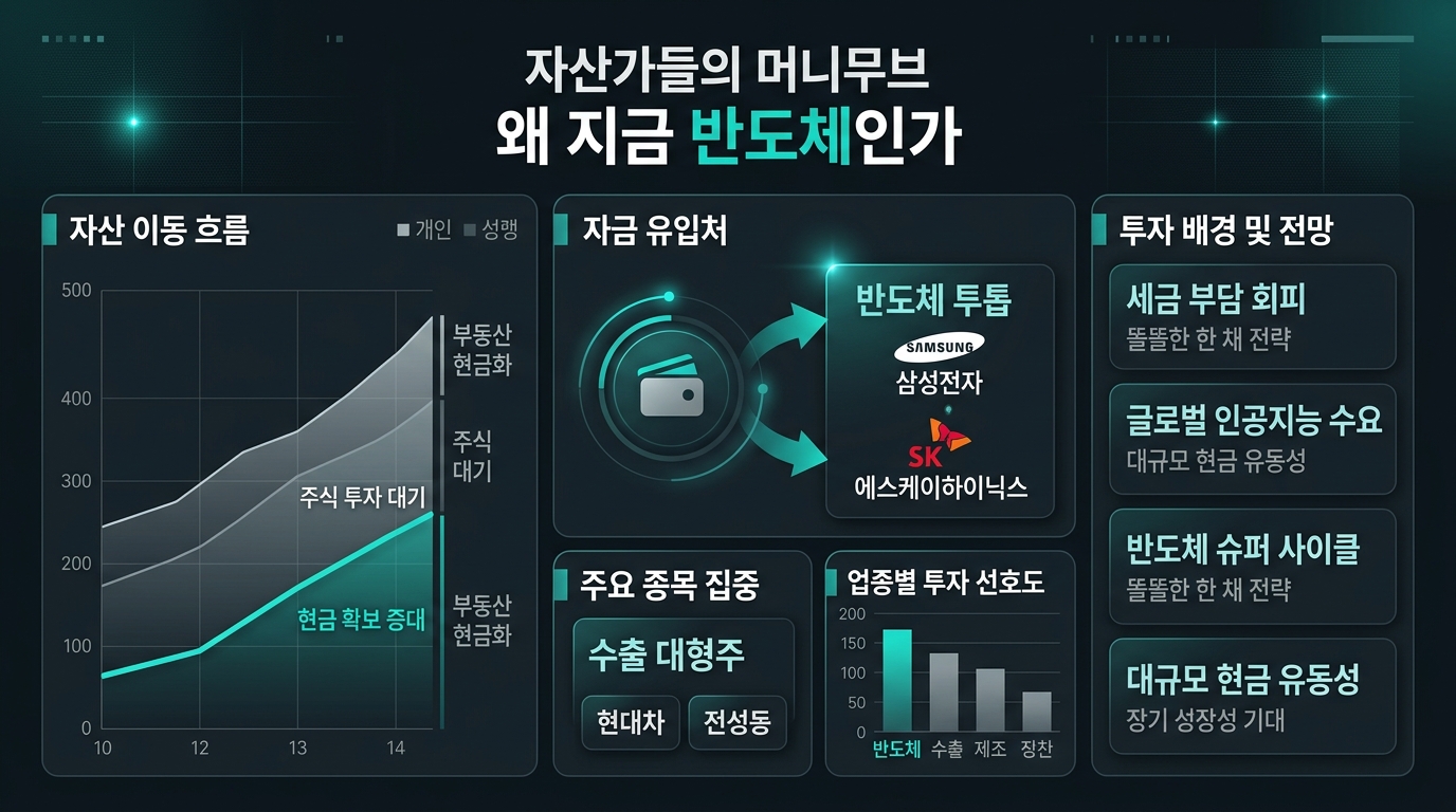 자산가들의 머니무브, 왜 지금 반도체인가