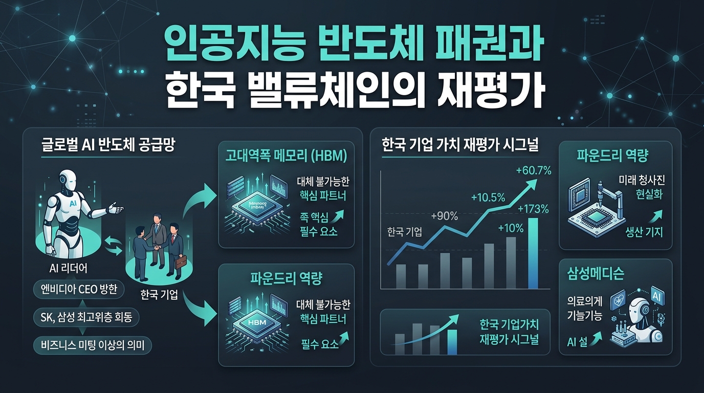 인공지능 반도체 패권과 한국 밸류체인의 재평가