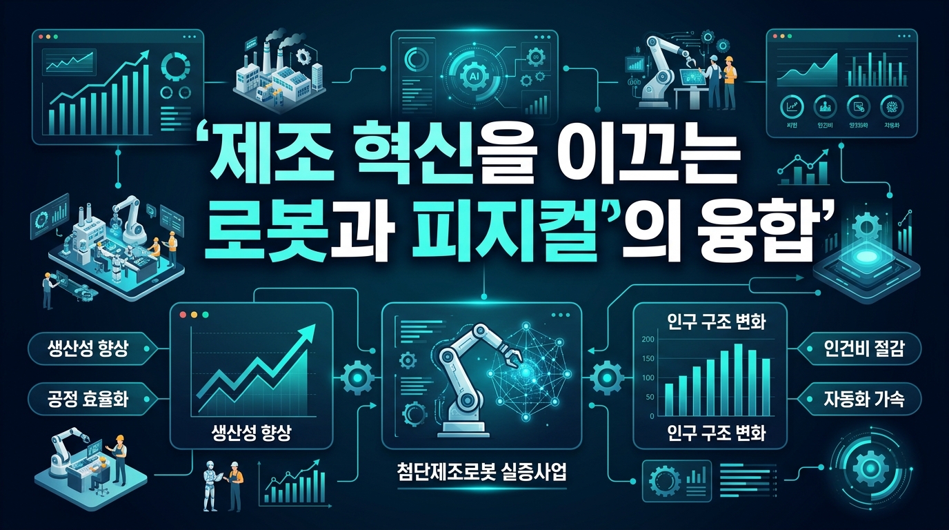 제조 혁신을 이끄는 로봇과 피지컬 AI의 융합
