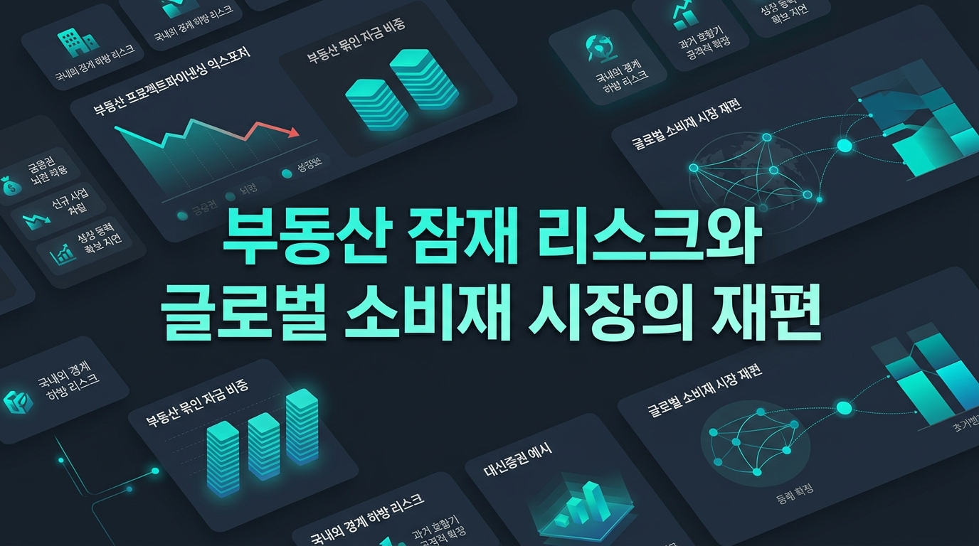 부동산 잠재 리스크와 글로벌 소비재 시장의 재편