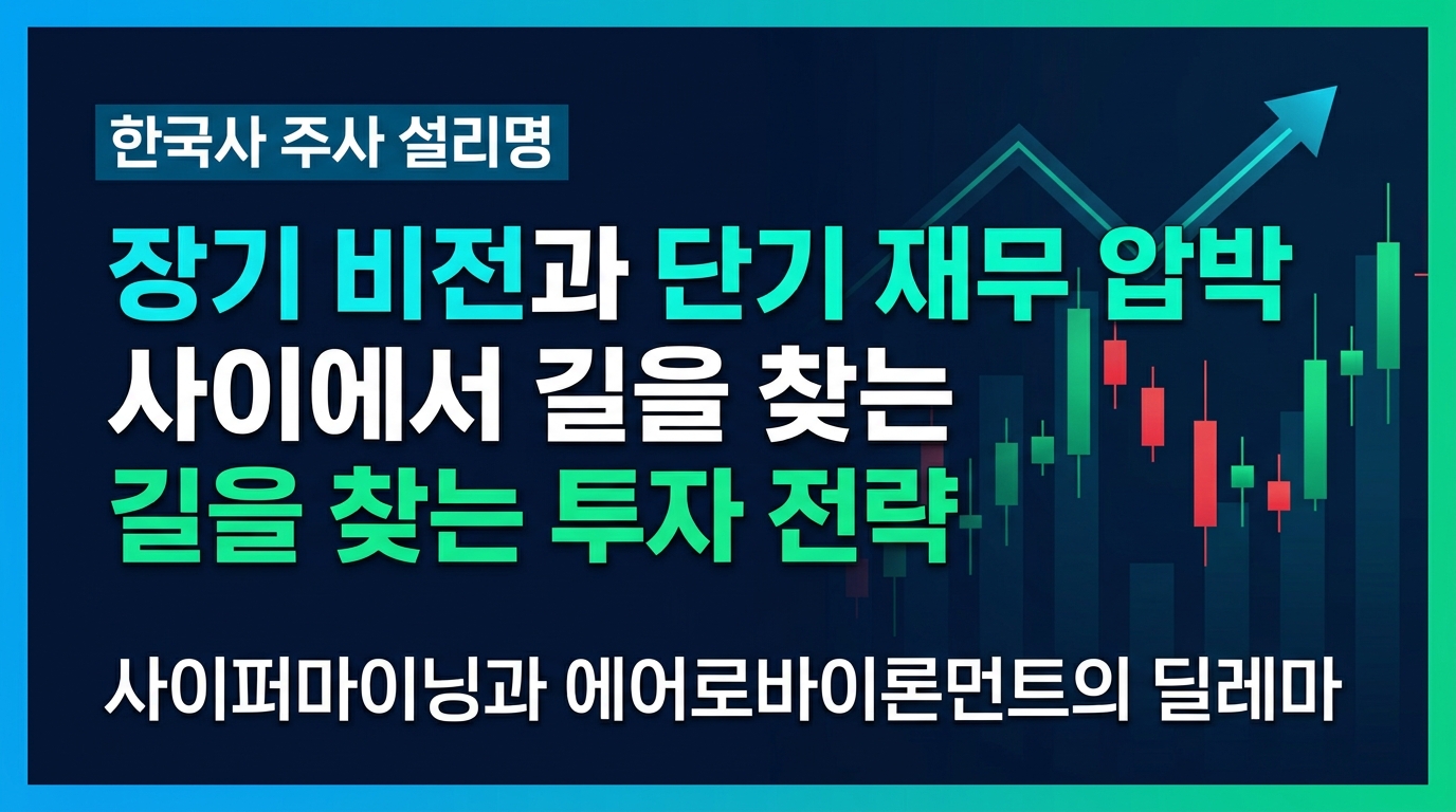 장기 비전과 단기 재무 압박 사이에서 길을 찾는 투자 전략