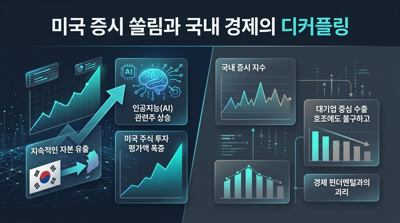 미국 증시 쏠림과 국내 경제의 디커플링