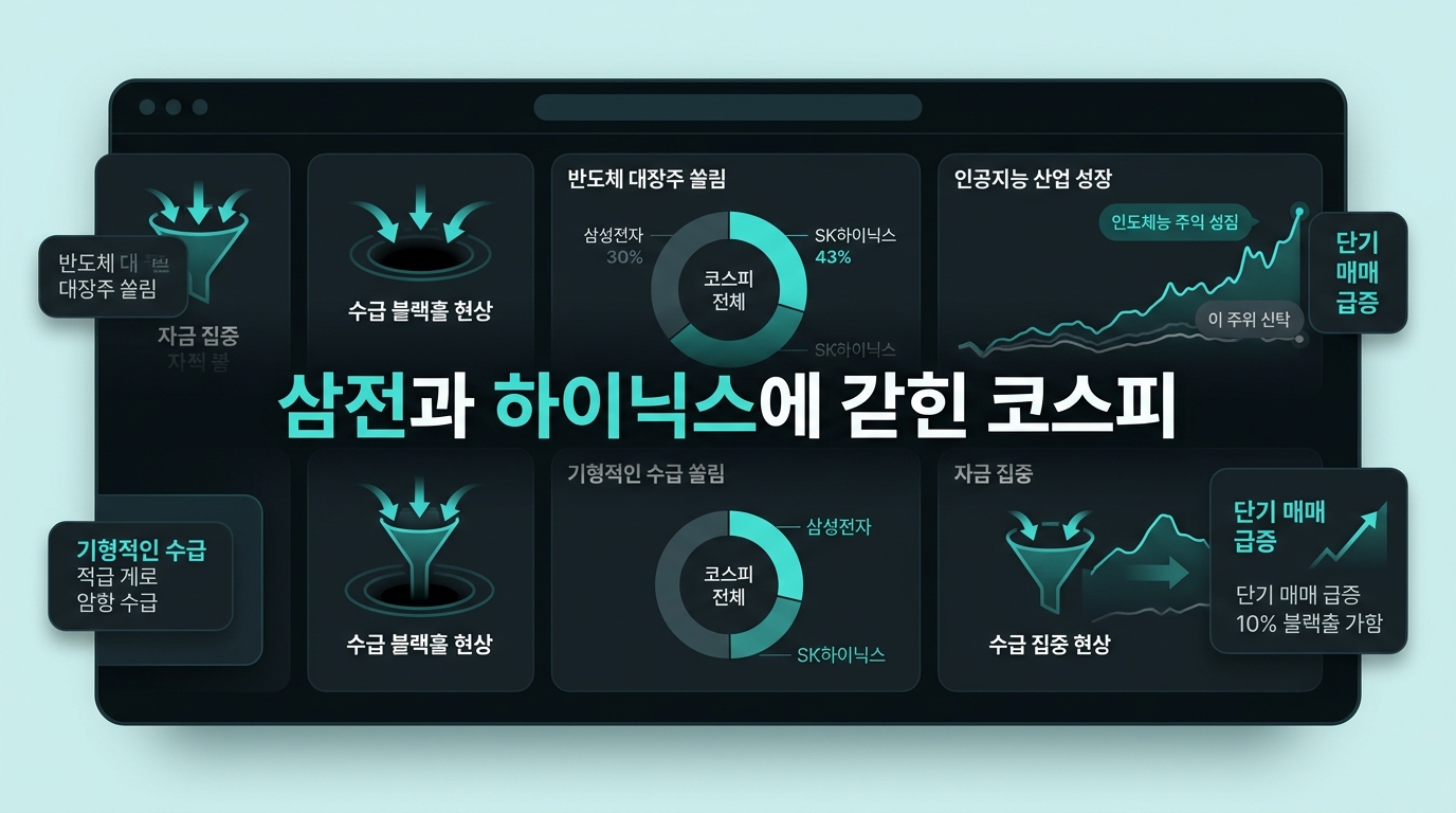 삼전과 하이닉스에 갇힌 코스피