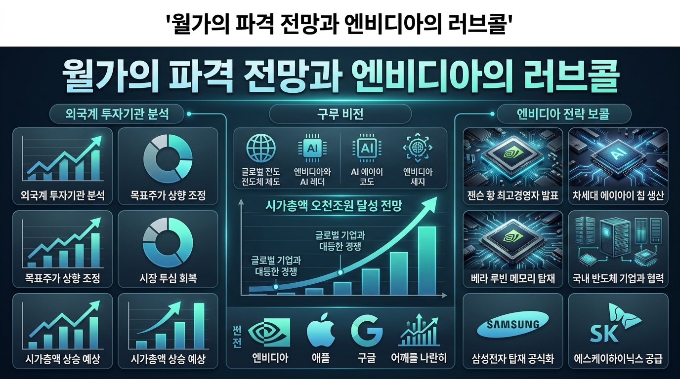 월가의 파격 전망과 엔비디아의 러브콜