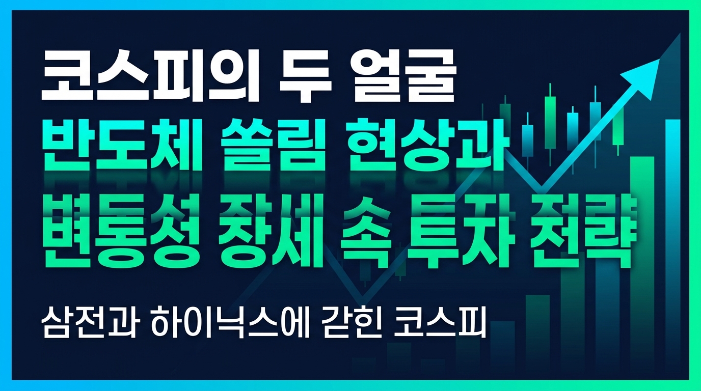 코스피의 두 얼굴 반도체 쏠림 현상과 변동성 장세 속 투자 전략