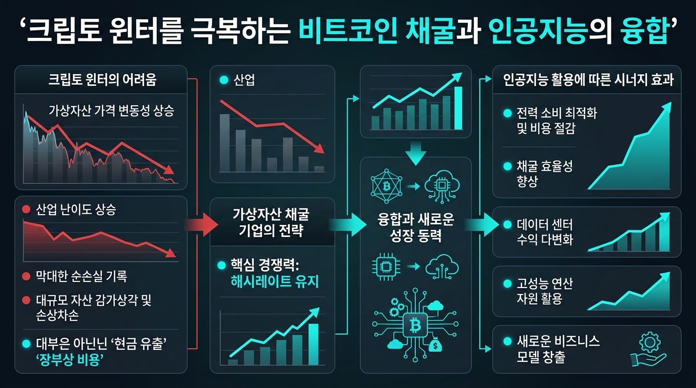 크립토 윈터를 극복하는 비트코인 채굴과 AI의 융합