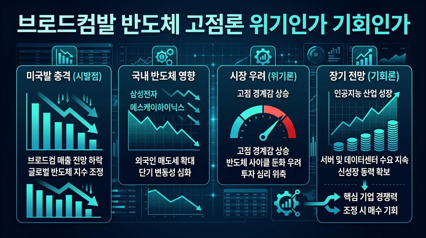브로드컴발 반도체 고점론, 위기인가 기회인가