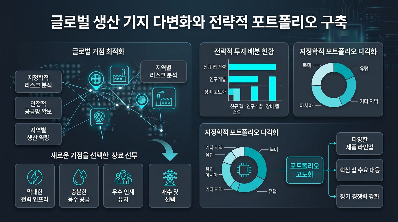 글로벌 생산 기지 다변화와 전략적 포트폴리오 구축