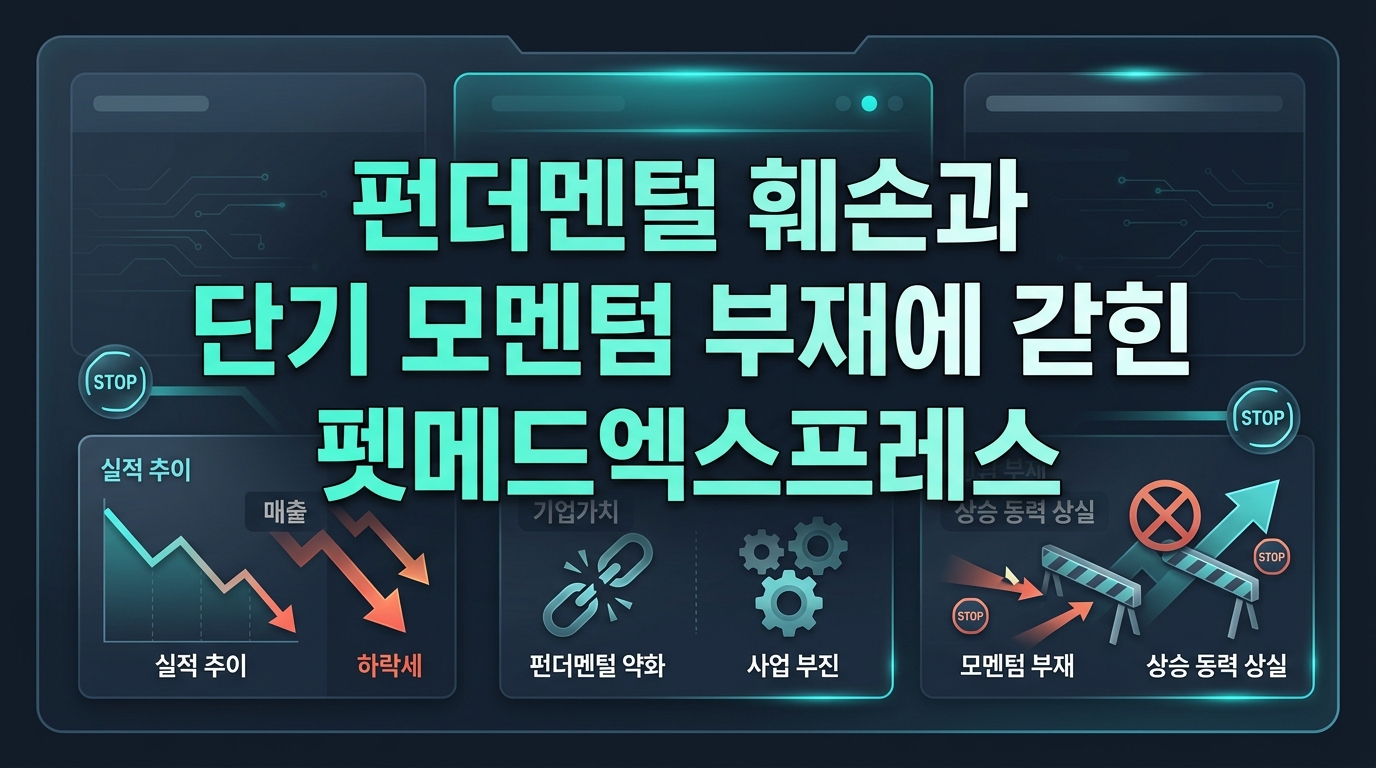 펀더멘털 훼손과 단기 모멘텀 부재에 갇힌 펫메드엑스프레스