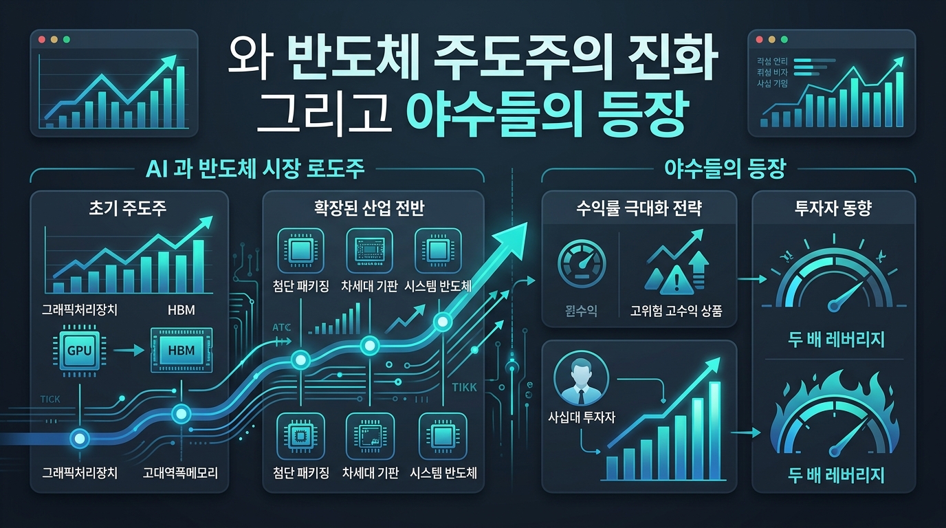 AI와 반도체 주도주의 진화 그리고 야수들의 등장