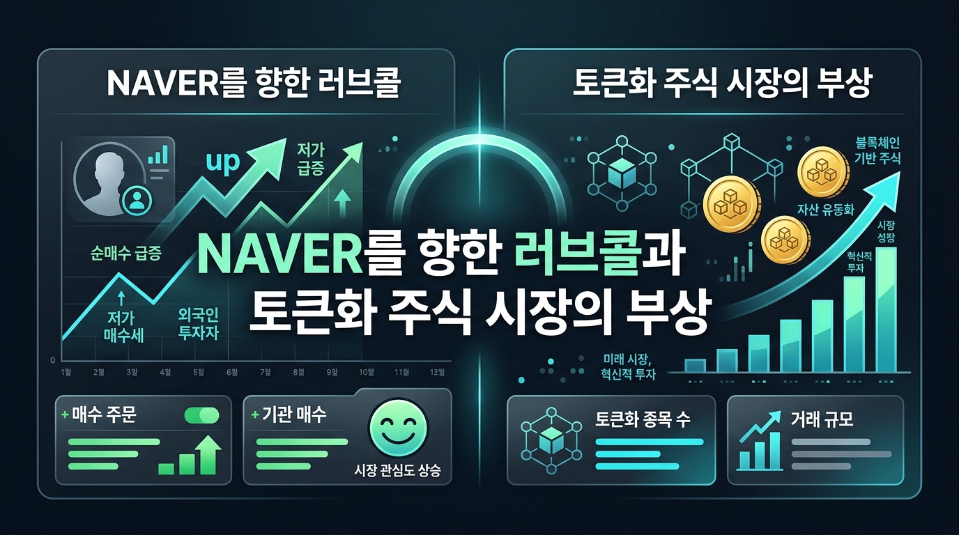 NAVER를 향한 러브콜과 토큰화 주식 시장의 부상
