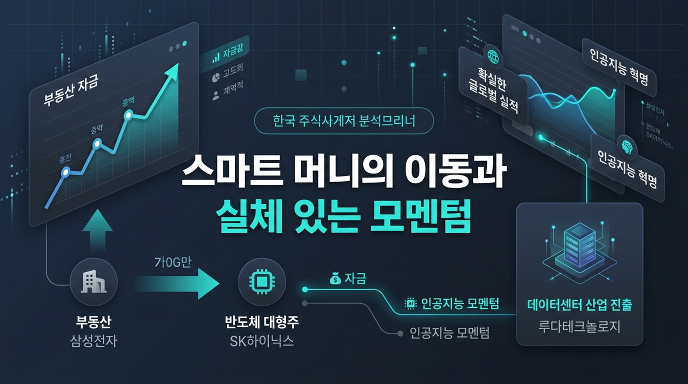 스마트 머니의 이동과 실체 있는 AI 모멘텀