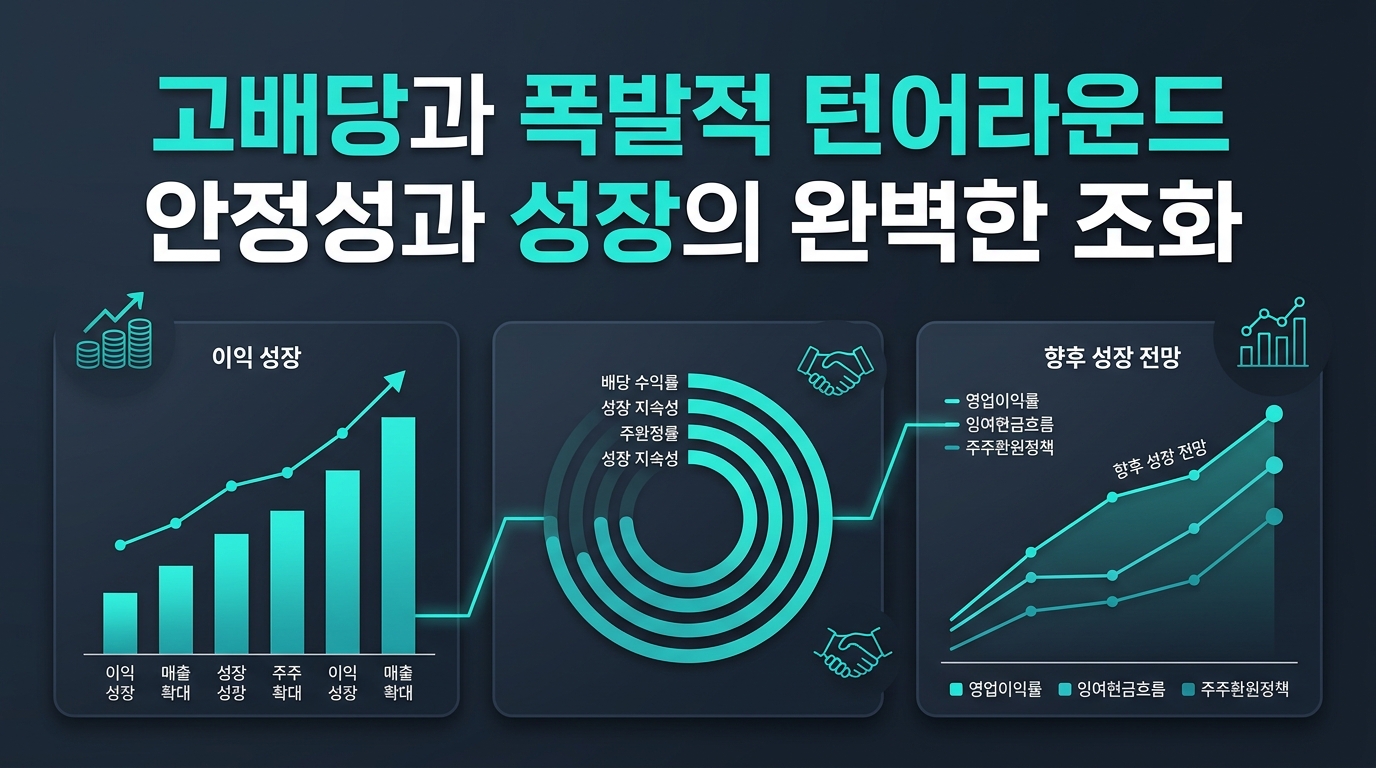 고배당과 폭발적 턴어라운드, 안정성과 성장의 완벽한 조화