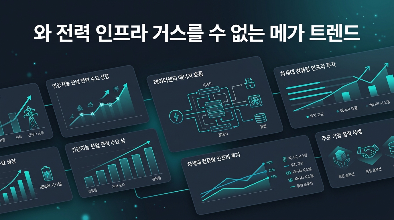 AI와 전력 인프라, 거스를 수 없는 메가 트렌드