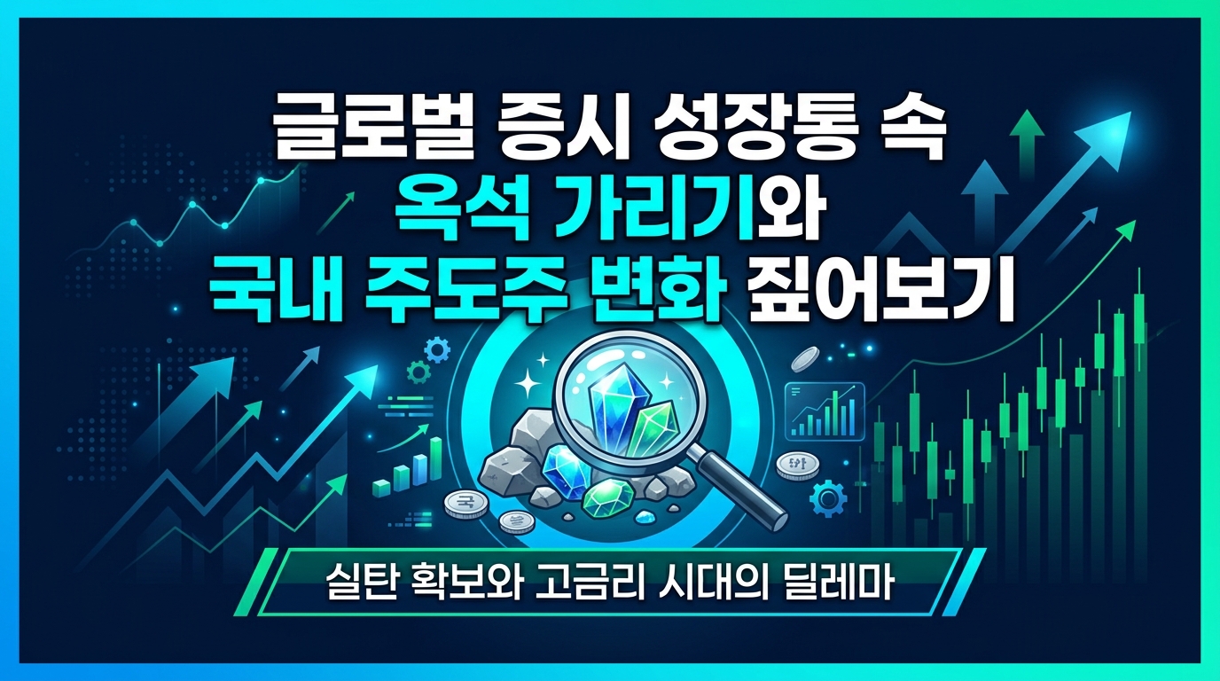 글로벌 증시 성장통 속 옥석 가리기와 국내 주도주 변화 짚어보기