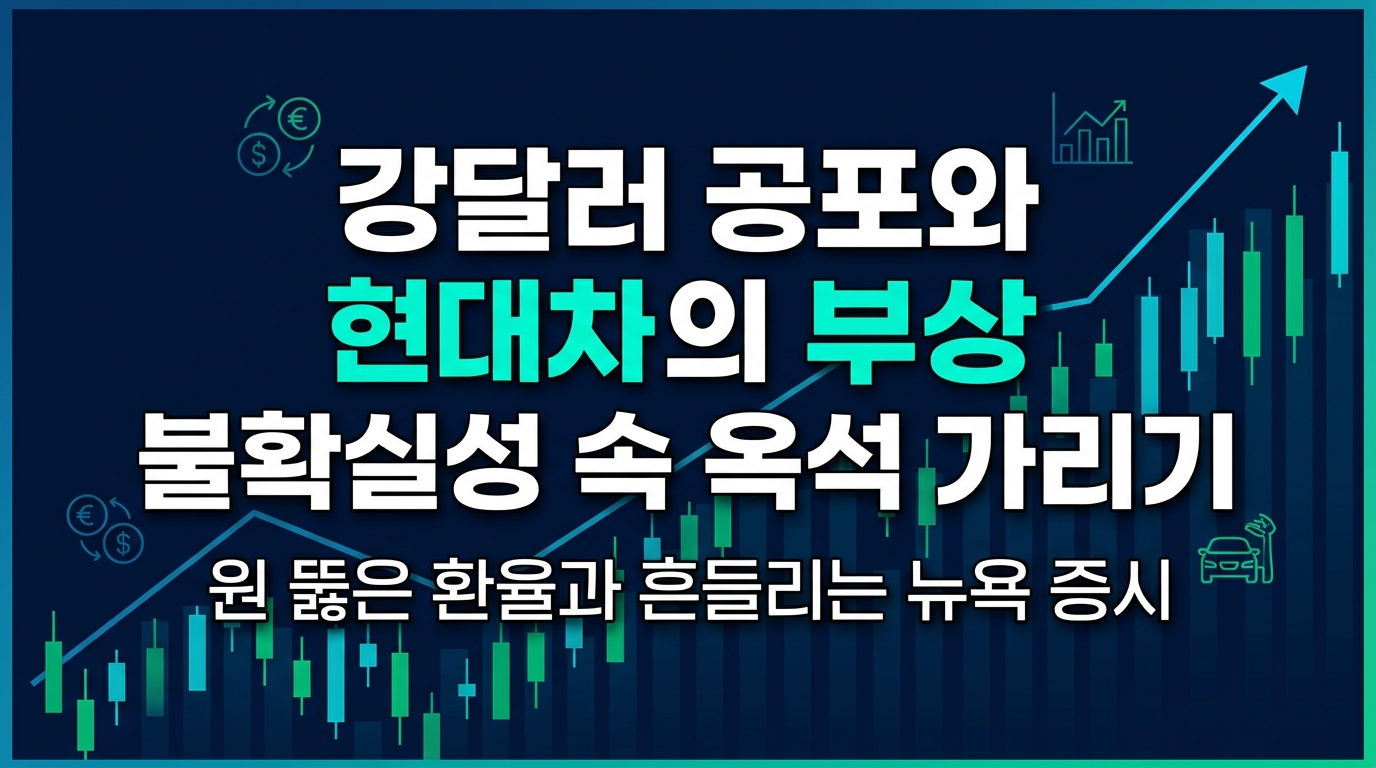 강달러 공포와 현대차 ETF의 부상, 불확실성 속 옥석 가리기