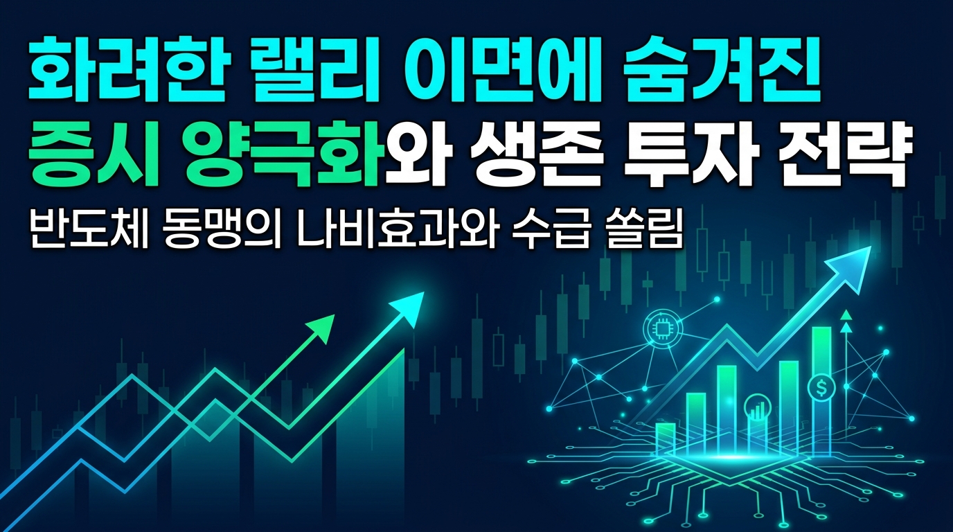 화려한 랠리 이면에 숨겨진 증시 양극화와 생존 투자 전략