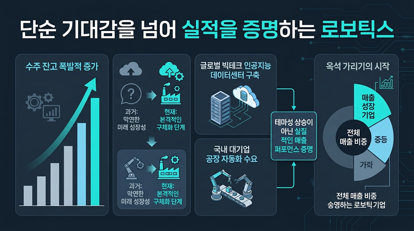 단순 기대감을 넘어 실적을 증명하는 로보틱스