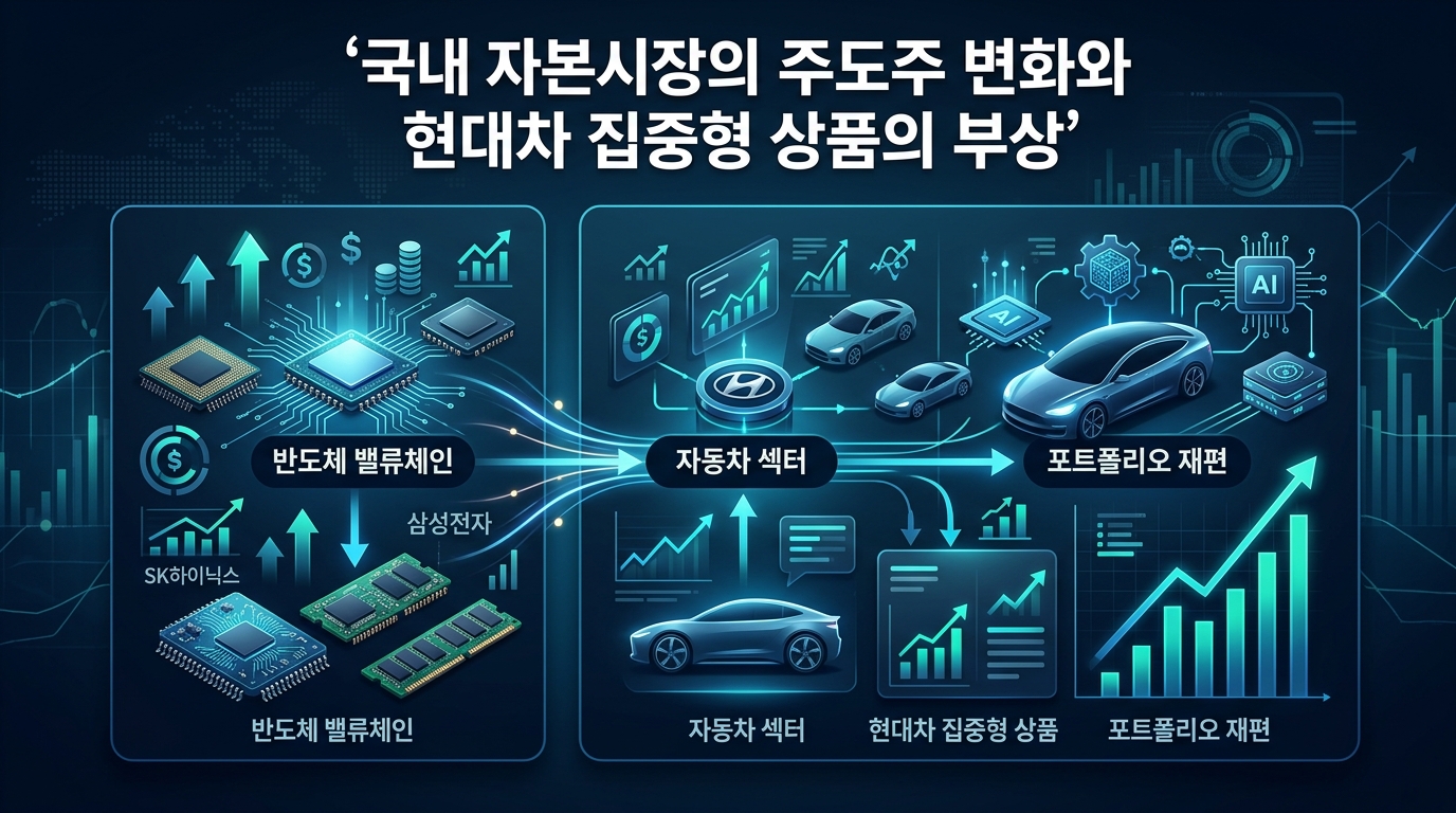 국내 자본시장의 주도주 변화와 현대차 집중형 상품의 부상
