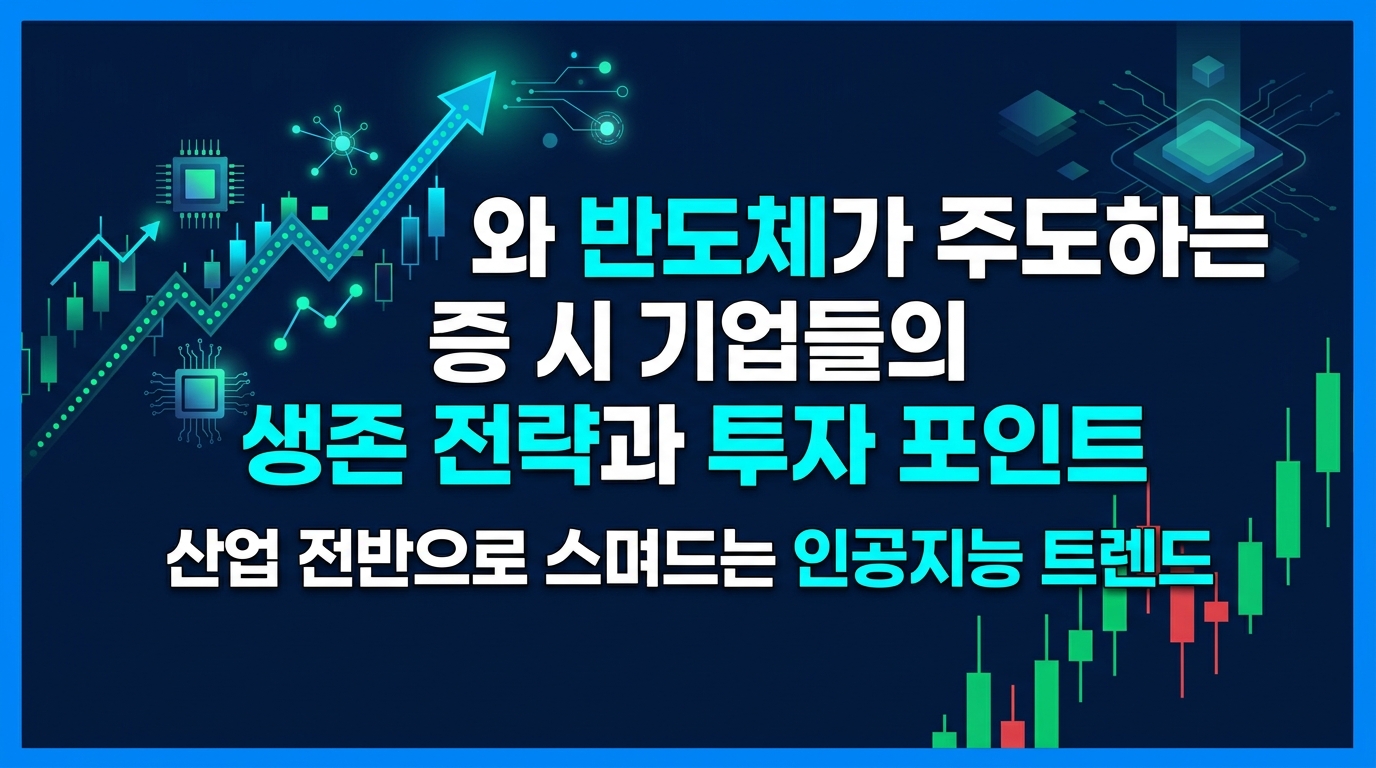 AI와 반도체가 주도하는 증시, 기업들의 생존 전략과 투자 포인트