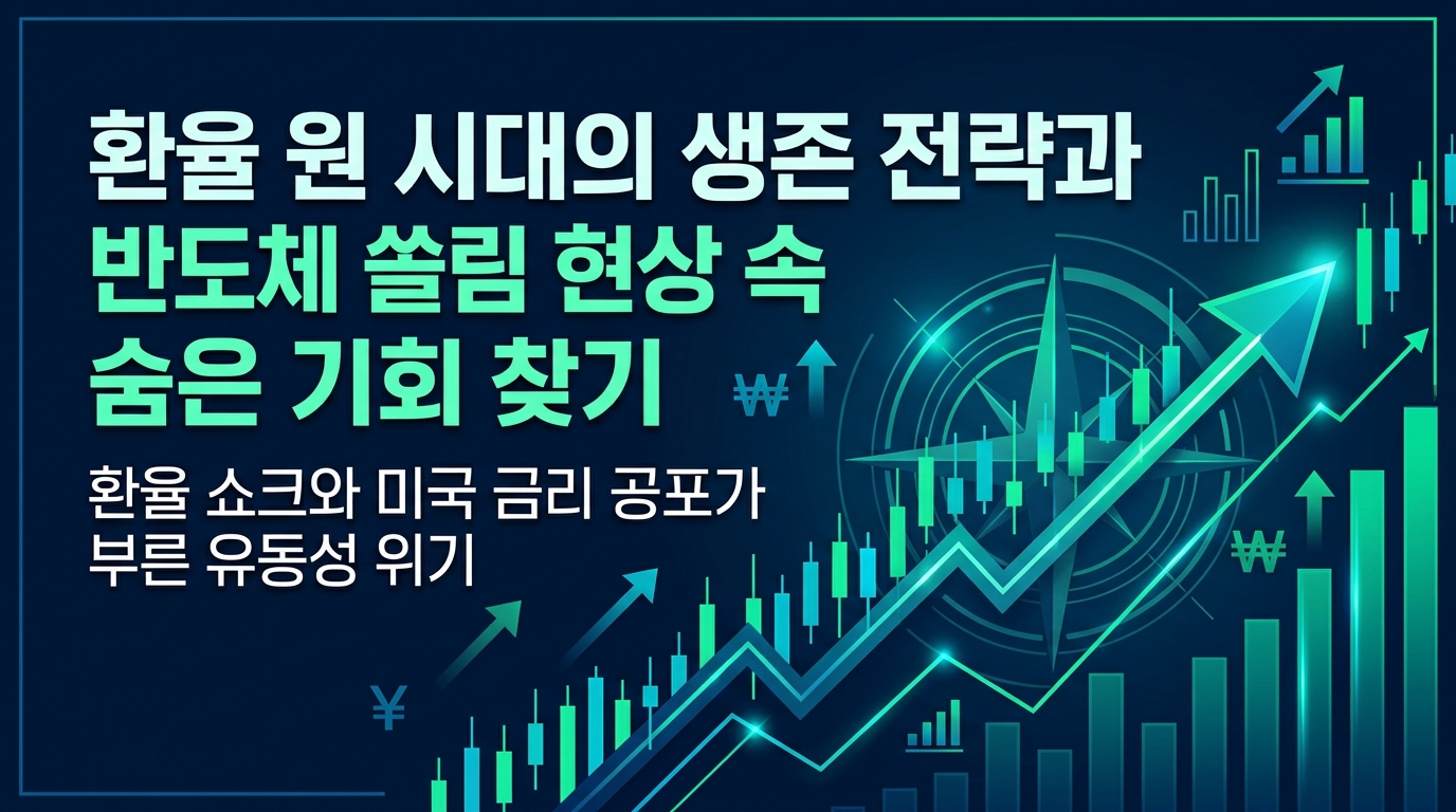 환율 1560원 시대의 생존 전략과 반도체 쏠림 현상 속 숨은 기회 찾기