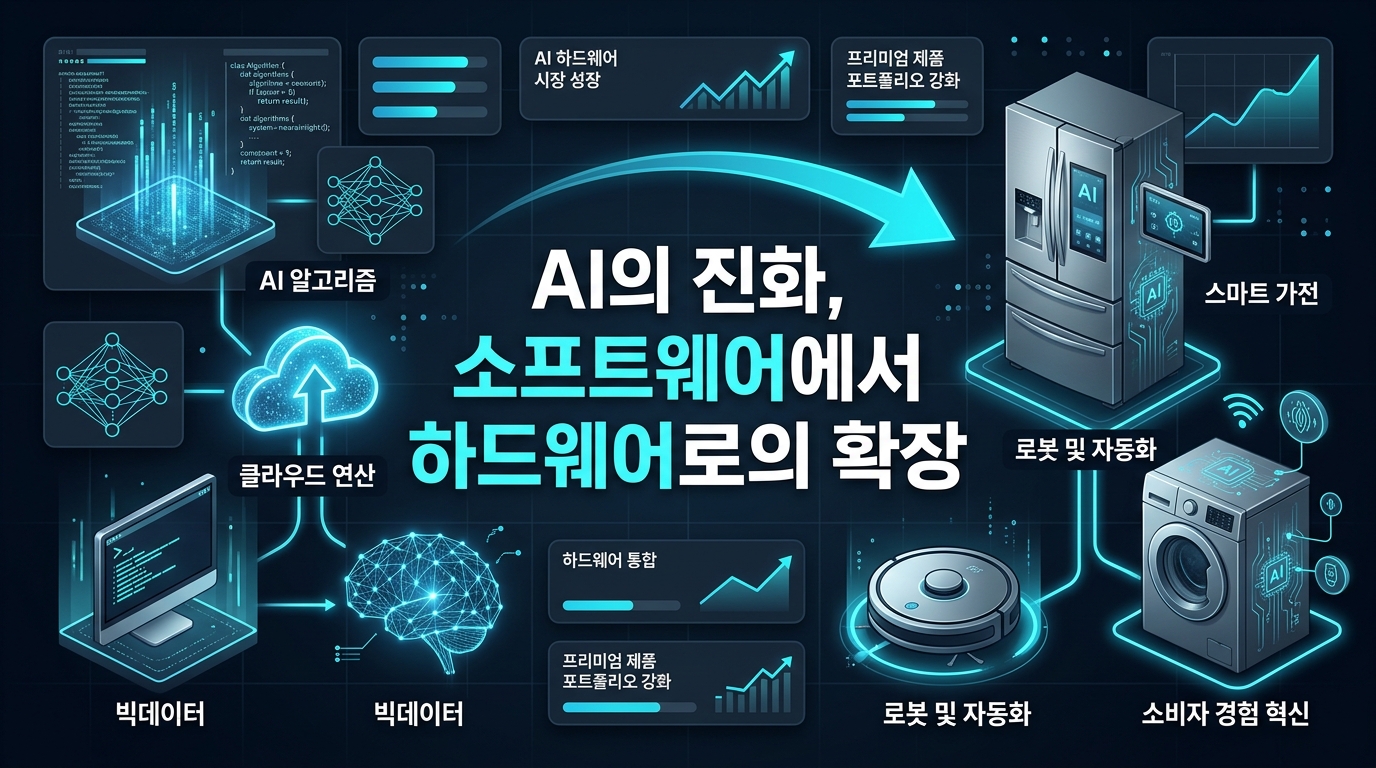 AI의 진화, 소프트웨어에서 하드웨어로의 확장