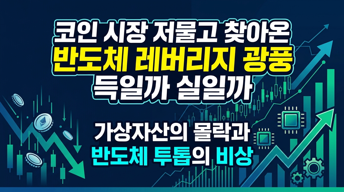 코인 시장 저물고 찾아온 반도체 레버리지 광풍 득일까 실일까