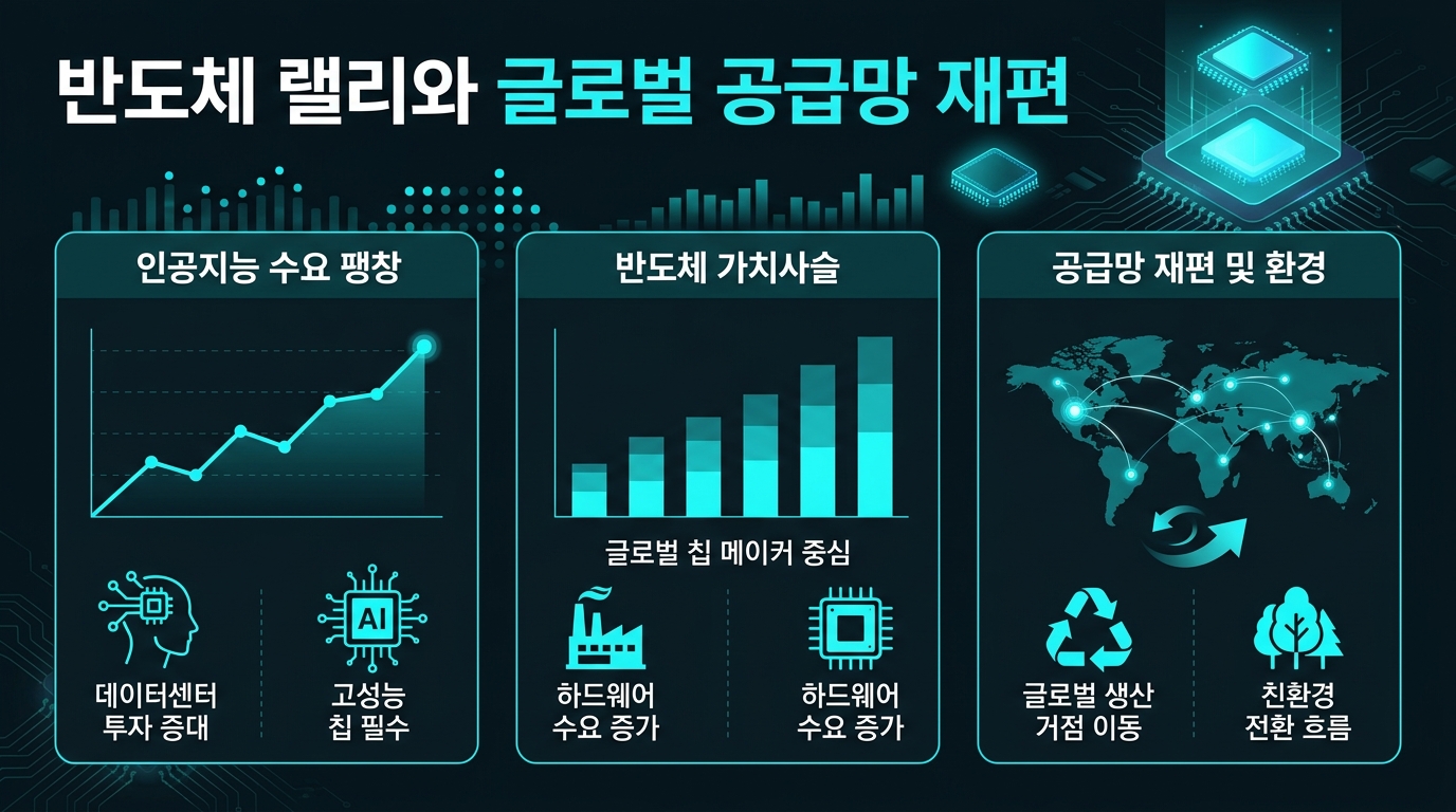 반도체 랠리와 글로벌 공급망 재편