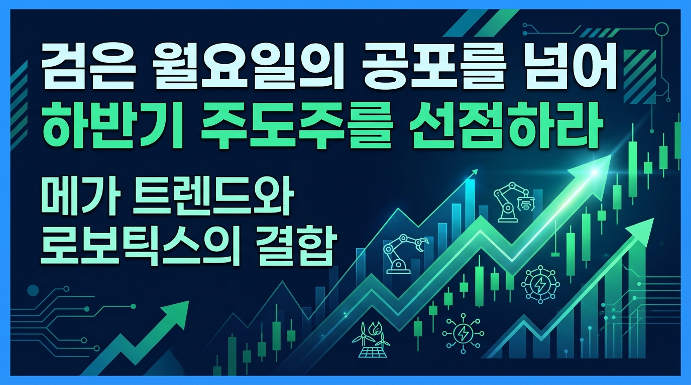 검은 월요일의 공포를 넘어 하반기 주도주를 선점하라