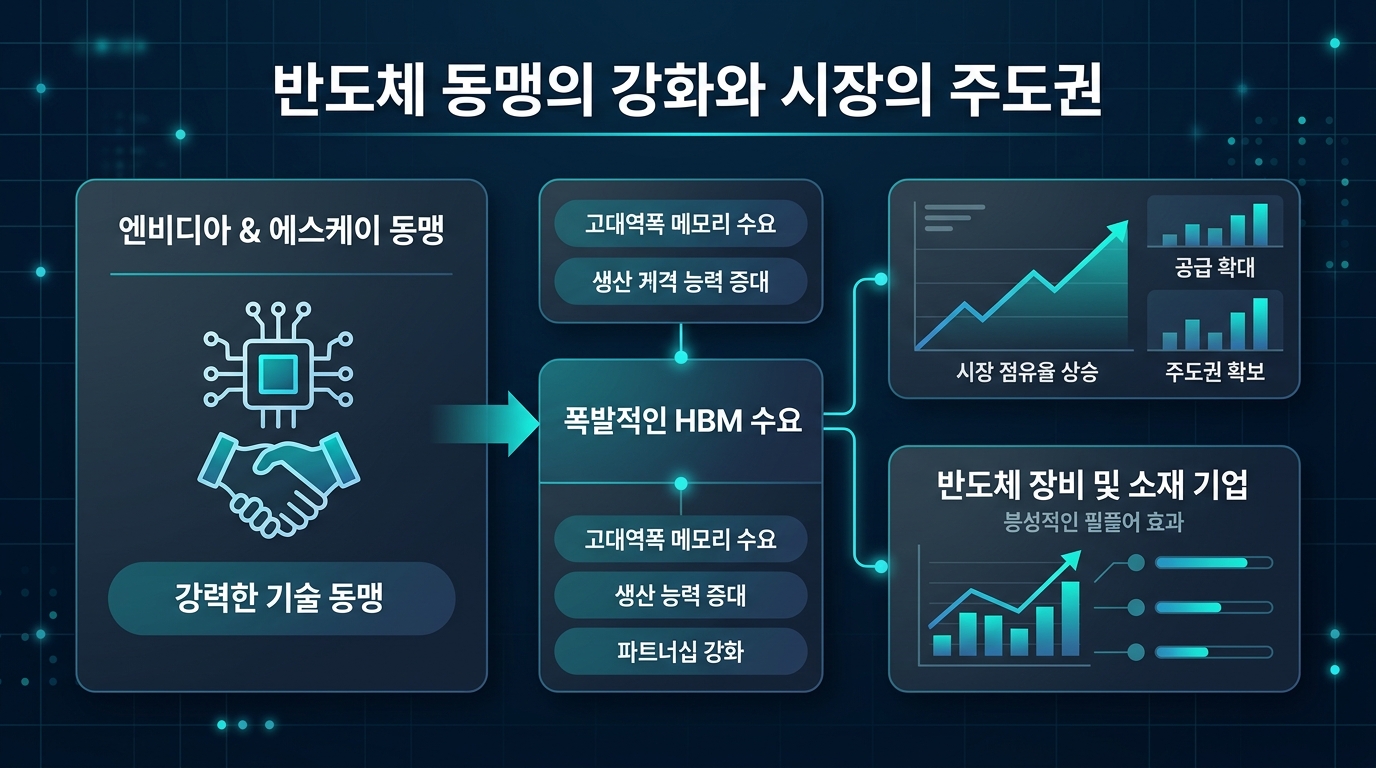 AI 반도체 동맹의 강화와 HBM 시장의 주도권